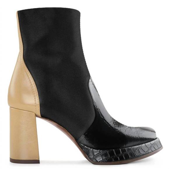 NEW CHIE MIHARA women fentu boot in black